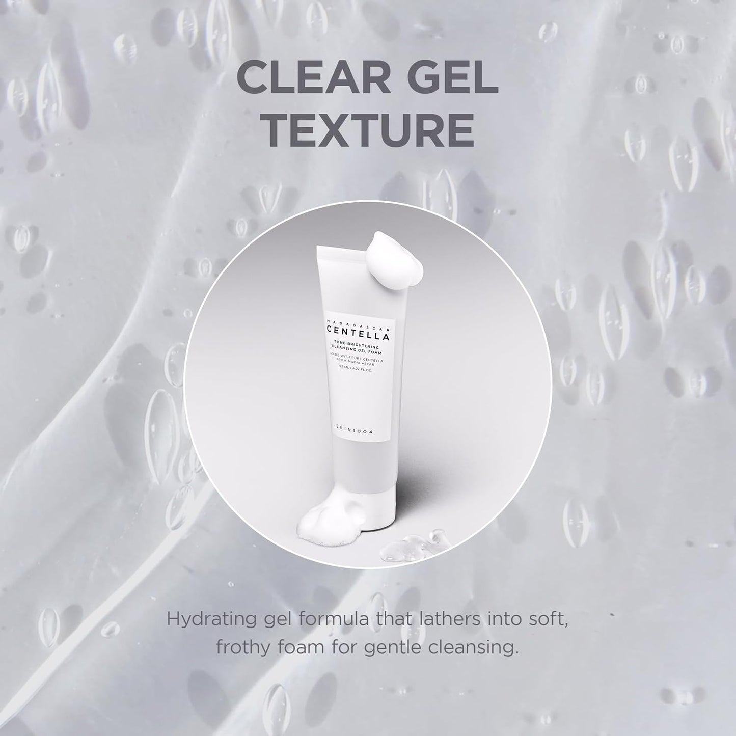 Madagascar Centella Tone Brightening Cleansing Gel Foam - Καθαριστικό τζελ για φωτεινό δέρμα