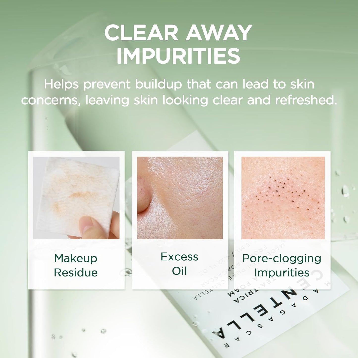 Madagascar Centella Tea Trica BHA Foam