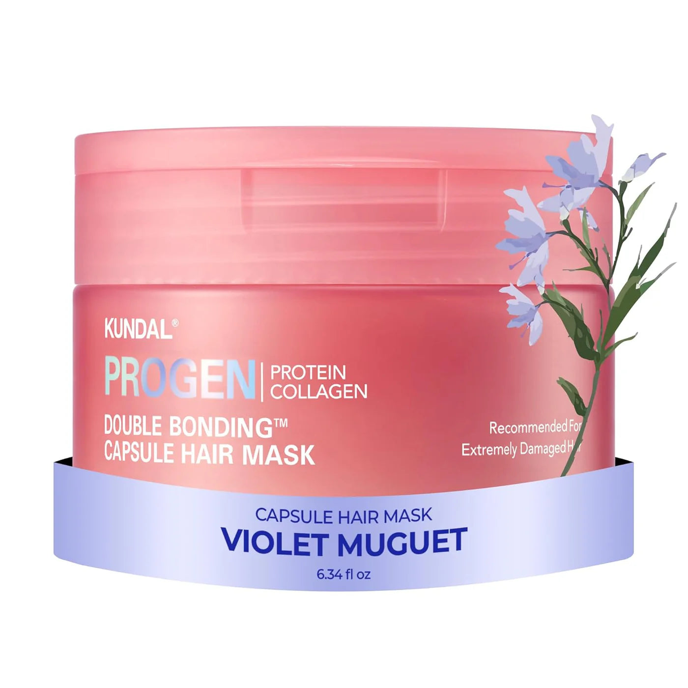 Progen Double Bonding Capsule Hair Mask Violet Muguet