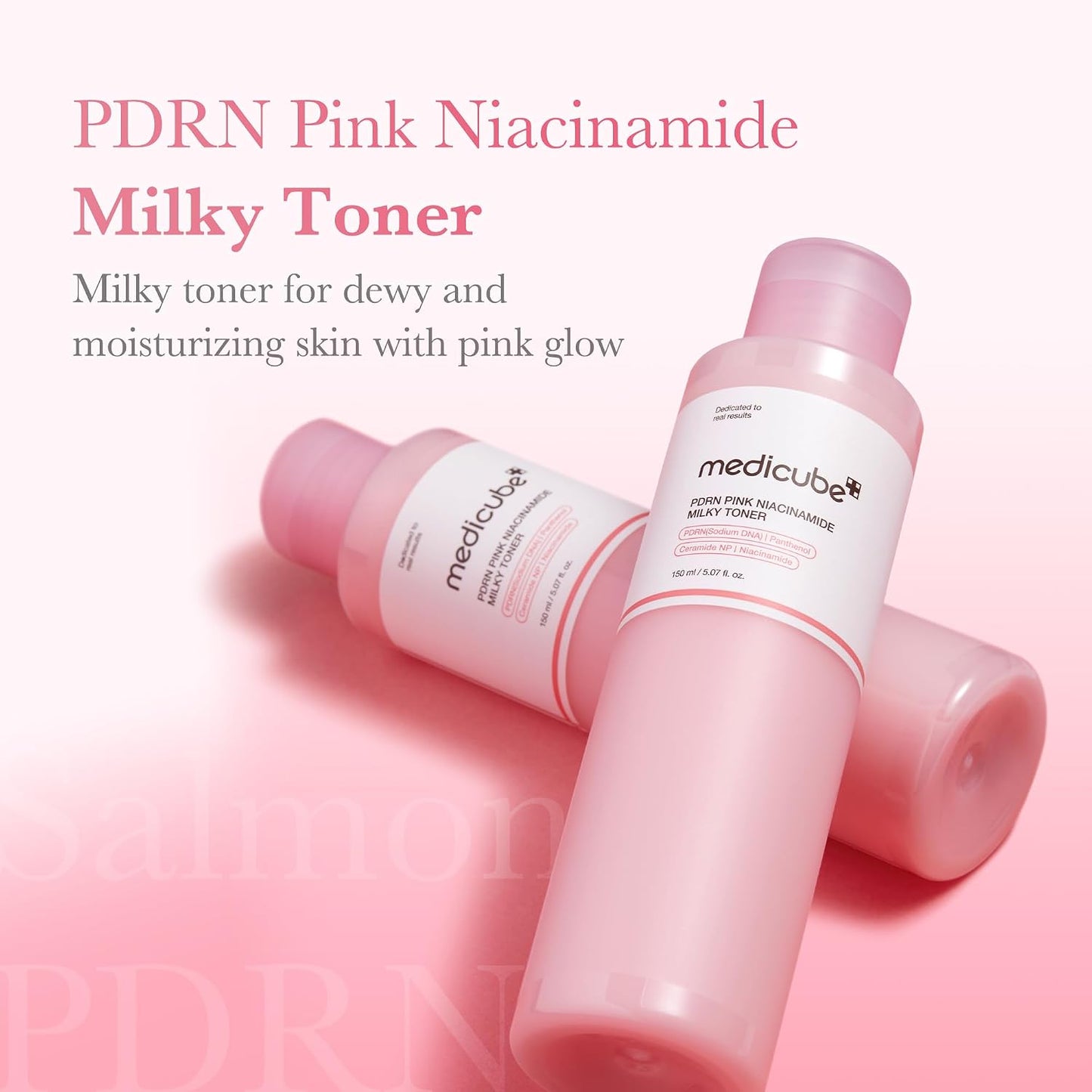 PDRN Pink Niacinamide Milky Toner – Γαλακτώδες Toner Προσώπου με PDRN & Νιασιναμίδη