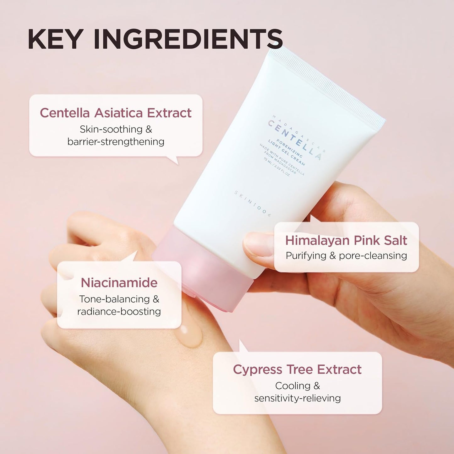 Madagascar Centella Poremizing Light Gel Cream - Ενυδατικό τζελ για μείωση των πόρων