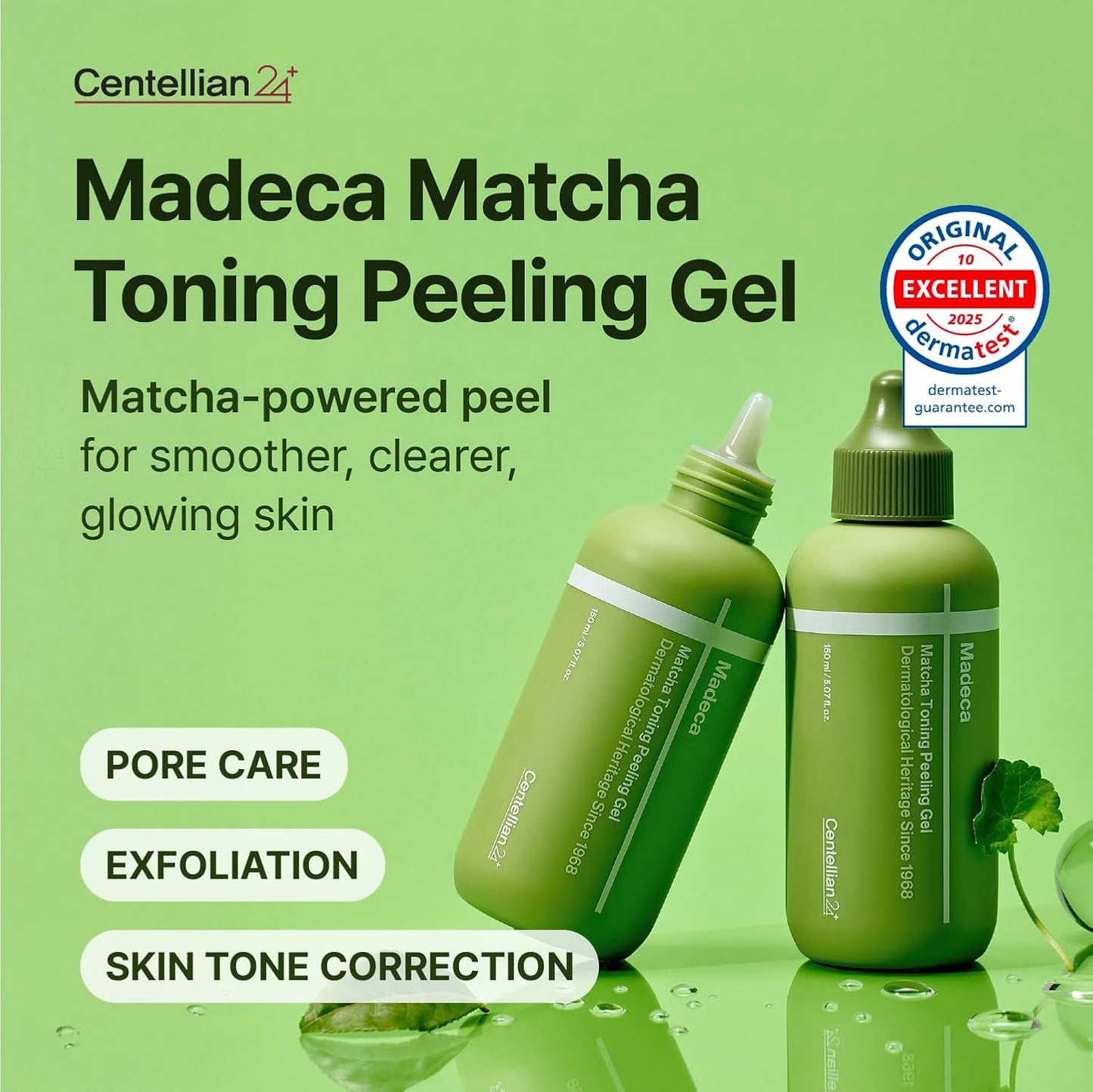 Madeca Matcha Toning Peeling Gel - Απολεπιστικό Gel Προσώπου με για Λεία και Φωτεινή Επιδερμίδα