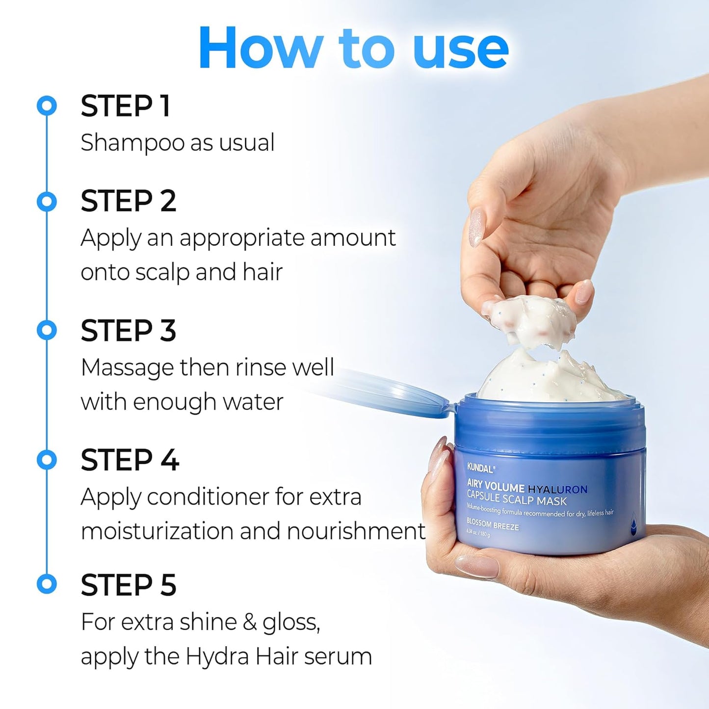 Airy Volume Hyaluron Capsule Scalp Mask Blossom Breeze