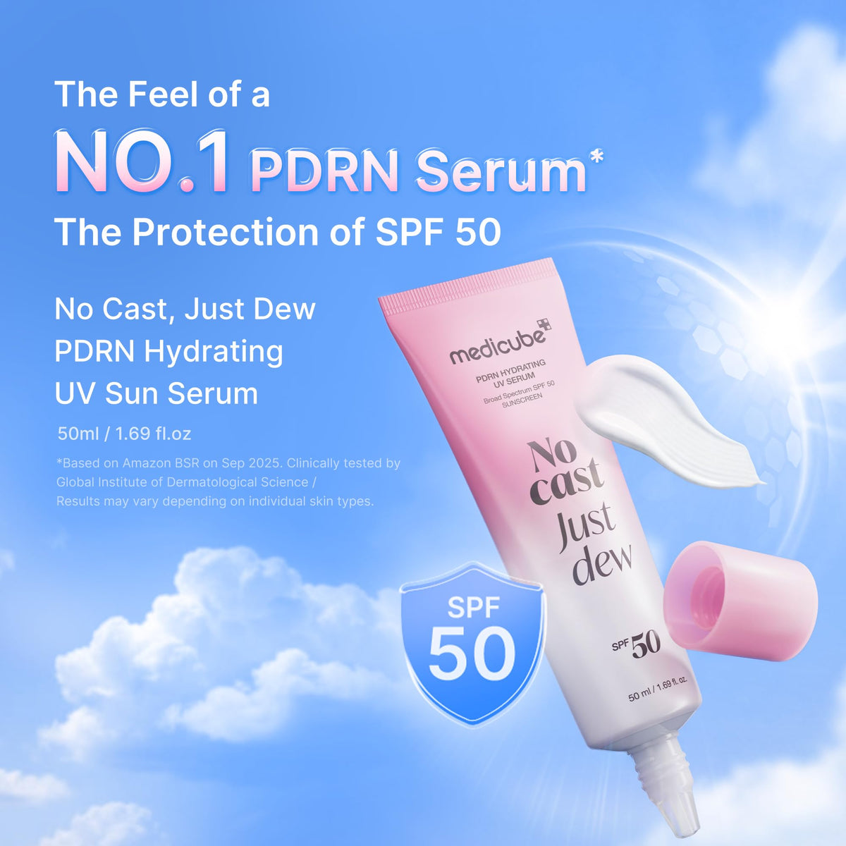 PDRN Hydrating UV Serum SPF50+ PA++++