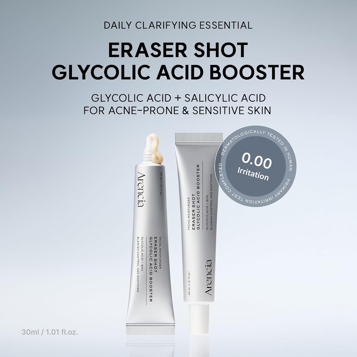 Eraser Shot Glycolic Acid Booster - Booster Απολέπισης με Γλυκολικό Οξύ για Πόρους & Ατέλειες