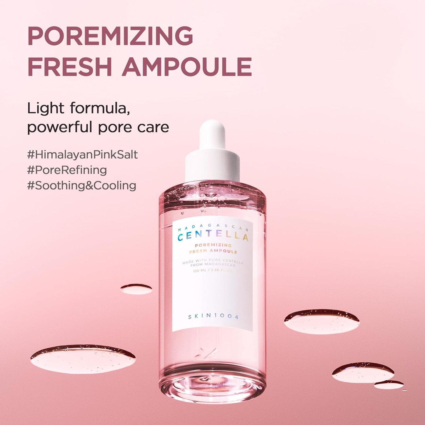 Madagascar Centella Poremizing Fresh Ampoule - Αμπούλα για μείωση των πόρων