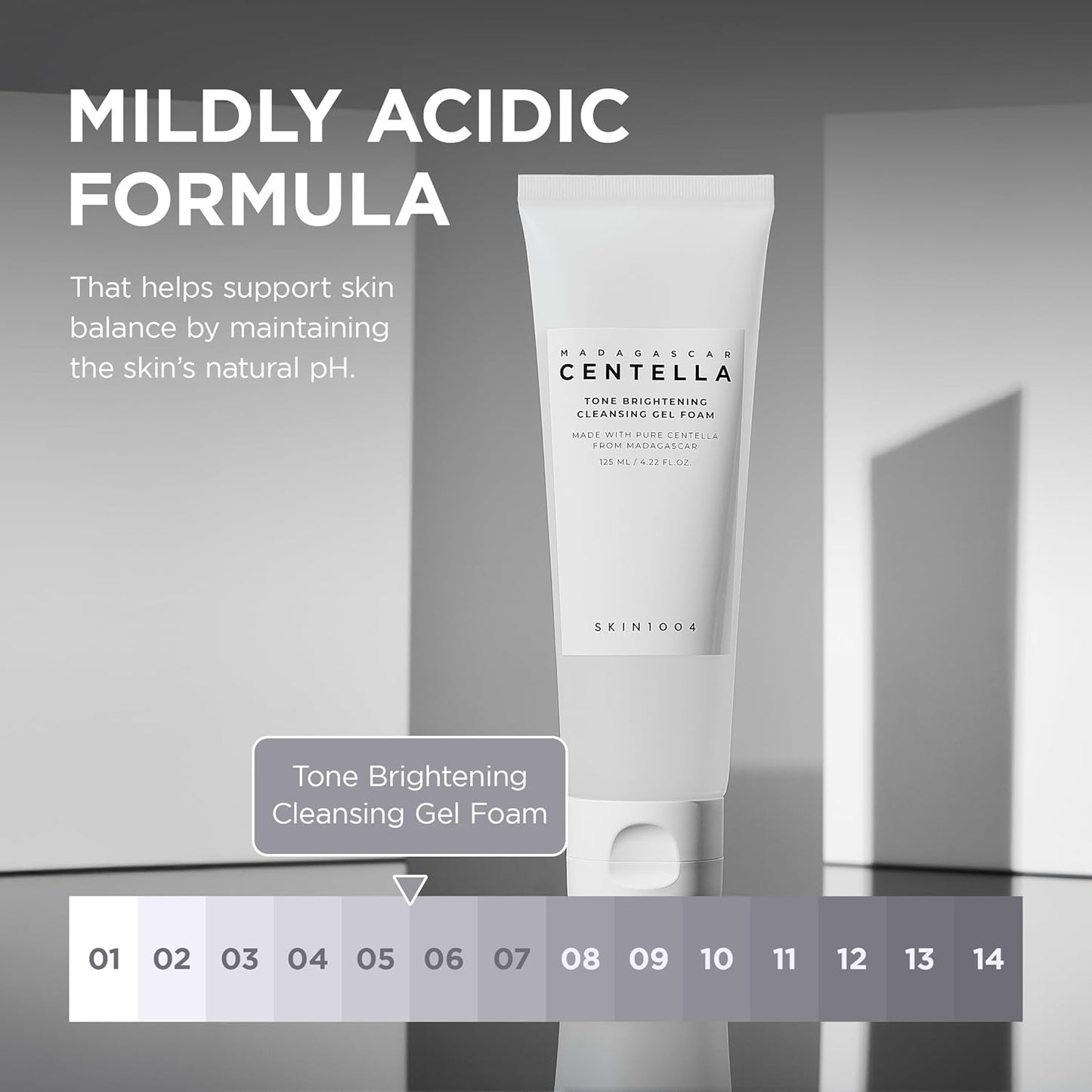 Madagascar Centella Tone Brightening Cleansing Gel Foam - Καθαριστικό τζελ για φωτεινό δέρμα