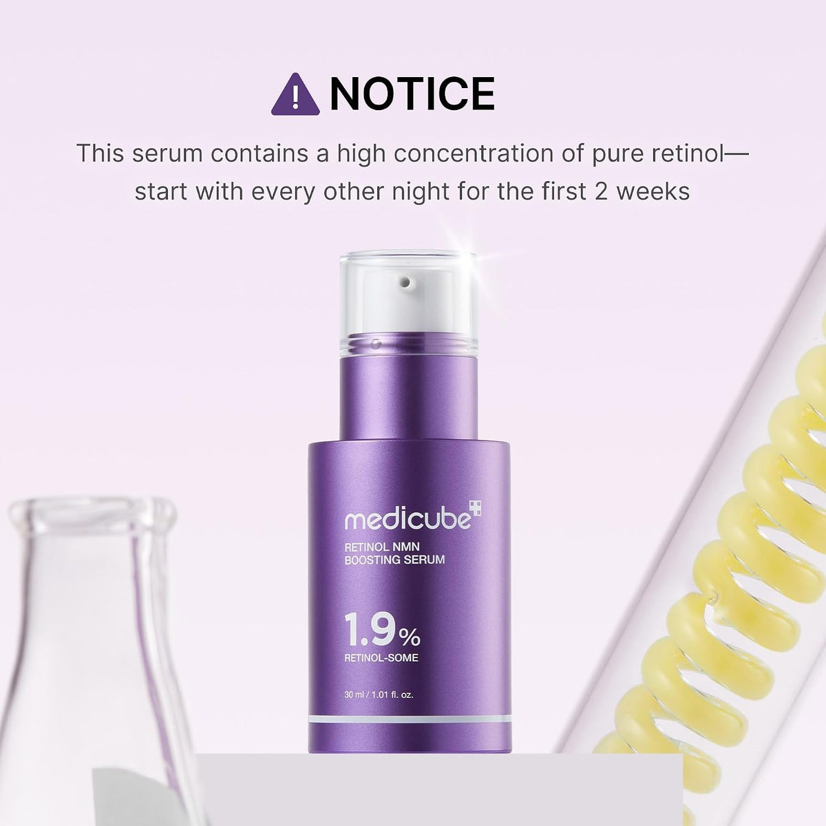 Retinol NMN Boosting Serum – Συσφικτικός Ορός Ρετινόλης για Πόρους & Λεπτές Γραμμές