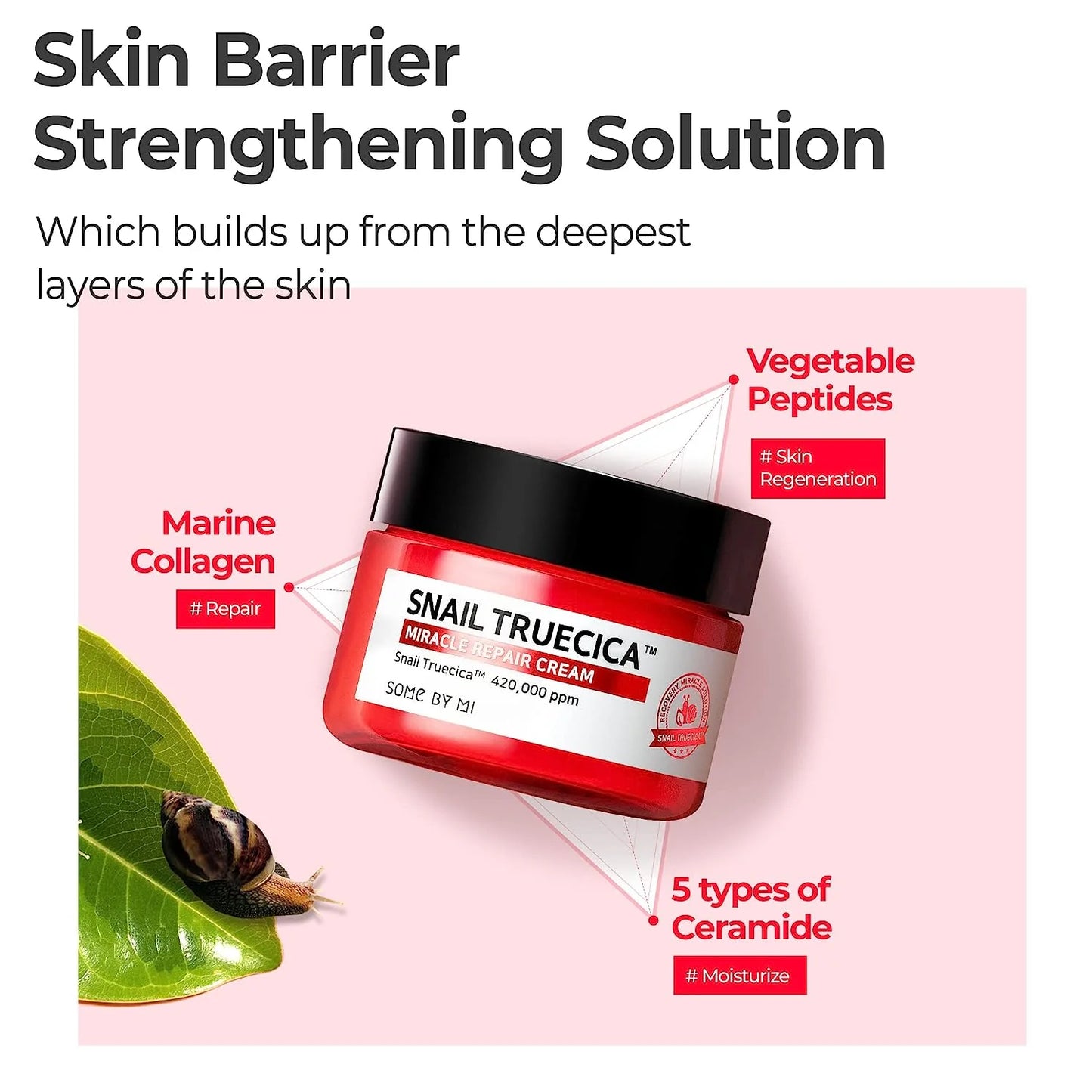 Snail TrueCICA Miracle Repair Cream