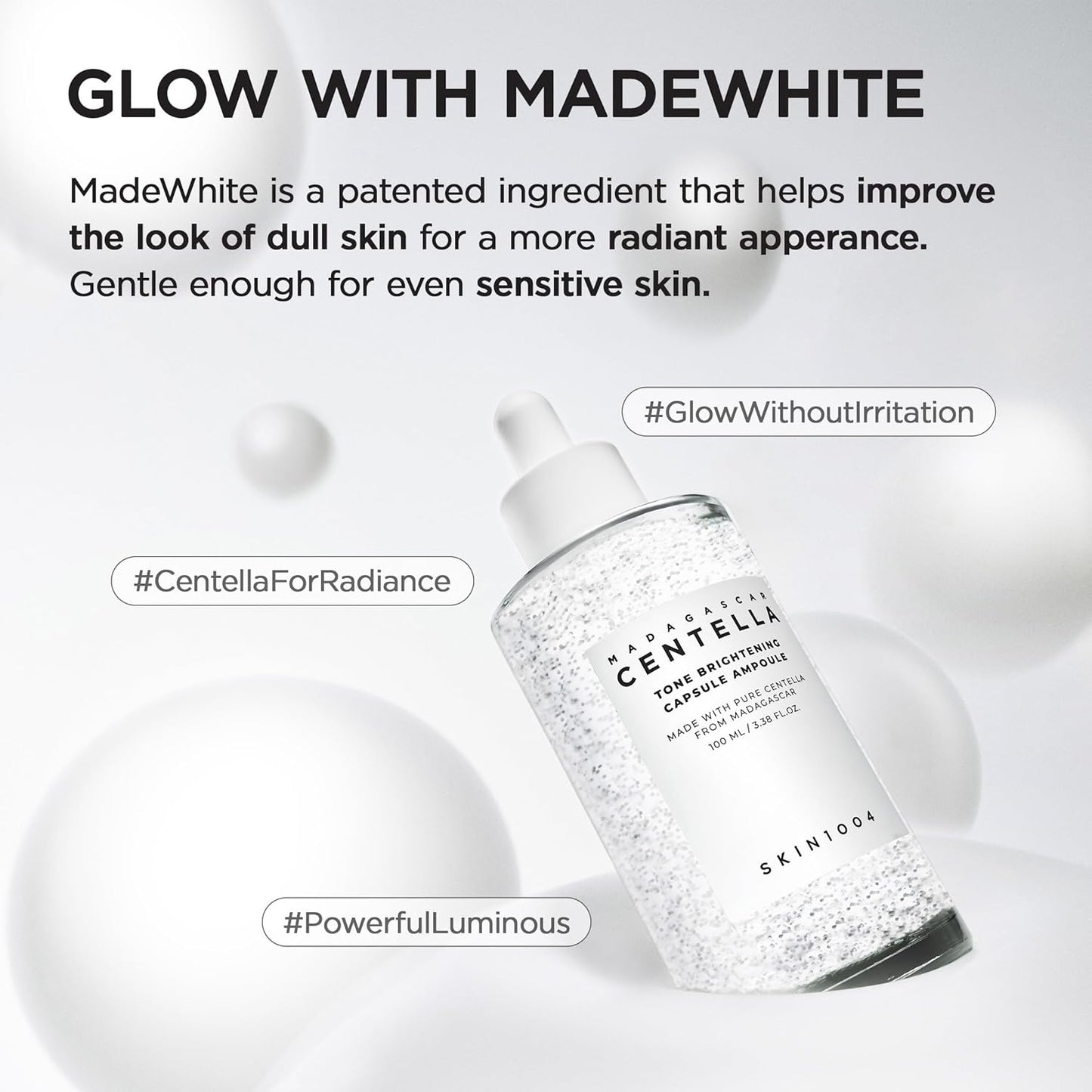 Madagascar Centella Tone Brightening Capsule Ampoule - Αμπούλα λάμψης για βελτίωση τόνου του δέρματος