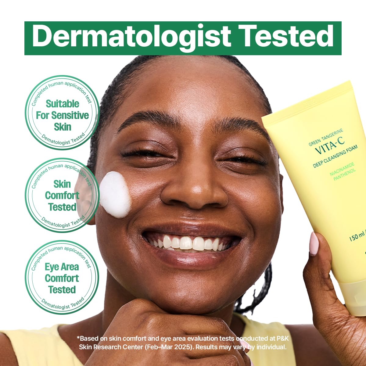 Green Tangerine Vita C Deep Cleansing Foam - Αφρός καθαρισμού Βιταμίνης C