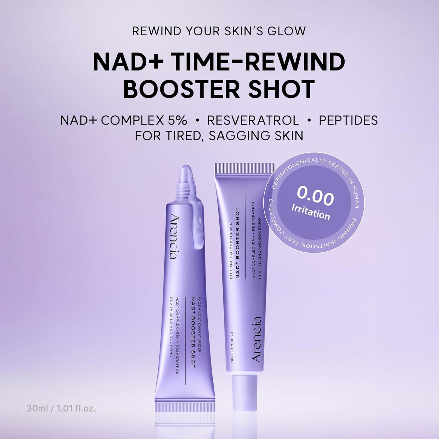 NAD+Booster Shot - Booster αναζωογόνησης & λάμψης με NAD+ Complex 5%