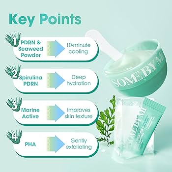 Spirulina PDRN Soothing Sherbet Mask - Καταπραϋντική μάσκα προσώπου με δροσερό αποτέλεσμα