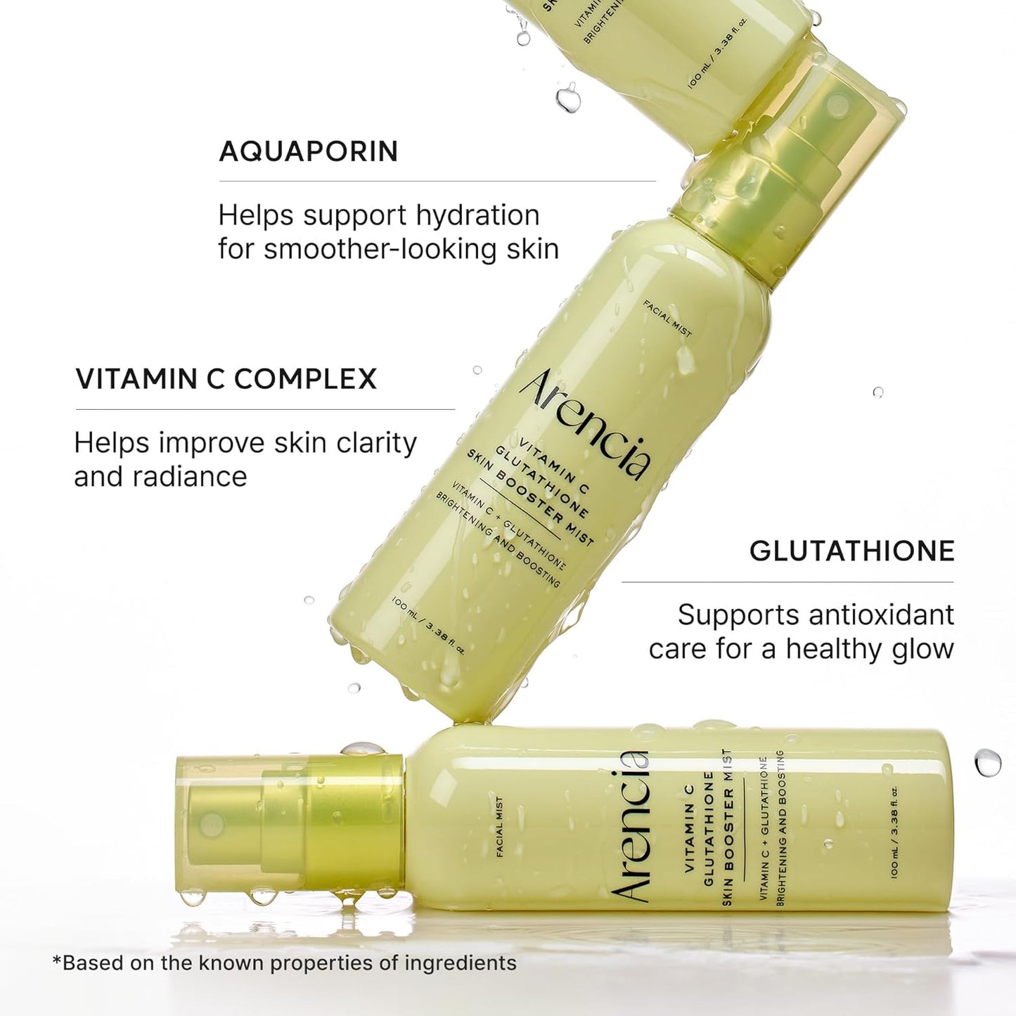 Vitamin C Glutathione Skin Booster Mist - Mist Προσώπου Λάμψης & Ενυδάτωσης με Βιταμίνη C και Γλουταθειόνη