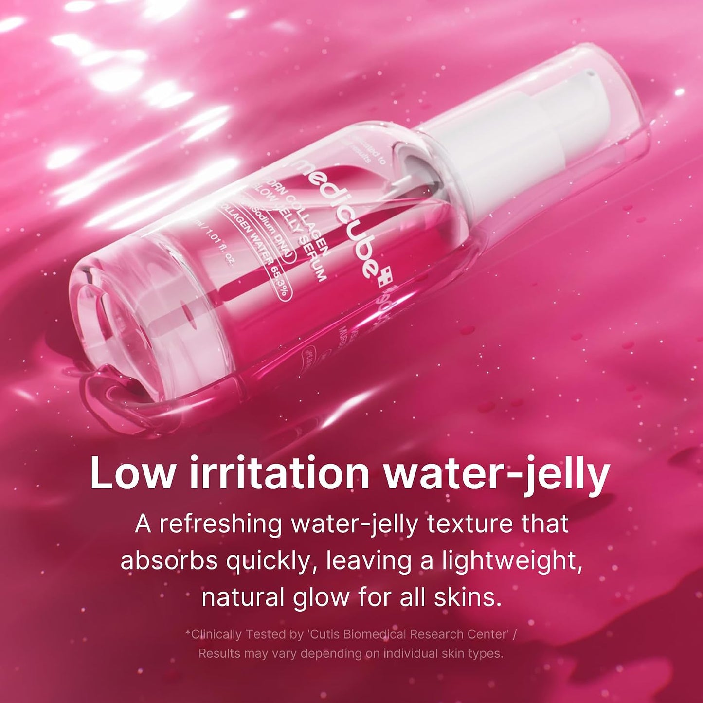 PDRN Collagen Glow Jelly Serum – Ορός Προσώπου με PDRN, Κολλαγόνο & Νιασιναμίδη