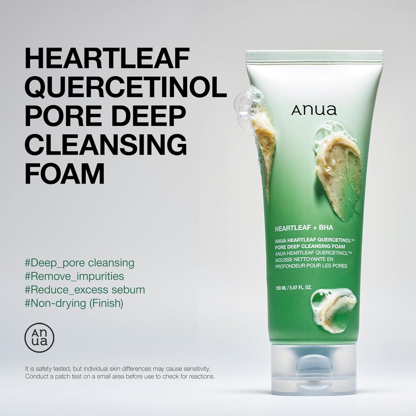Heartleaf Quercetinol Pore Deep Cleansing Foam - Αφρός για βαθύ καθαρισμό των πόρων