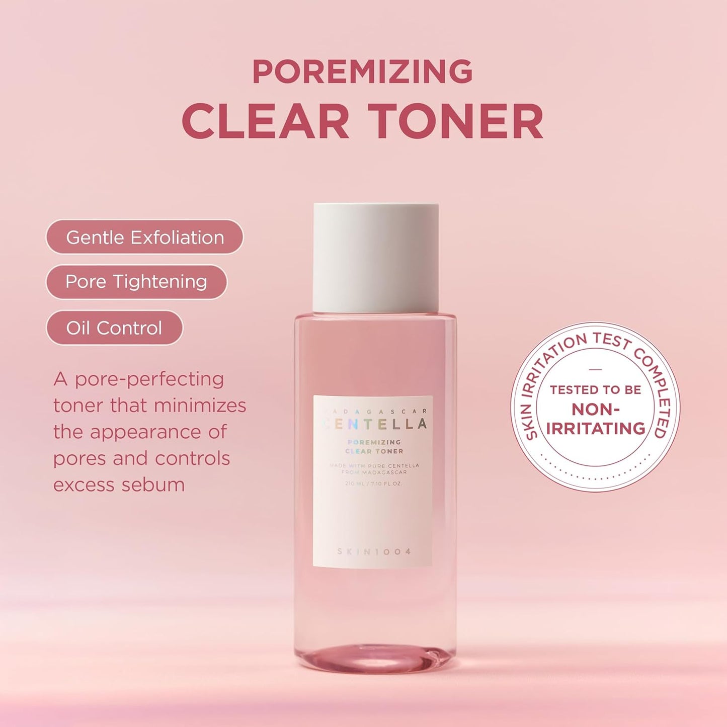 Madagascar Centella Poremizing Clear Toner - Τονωτική λοσιόν για δέρμα με πόρους
