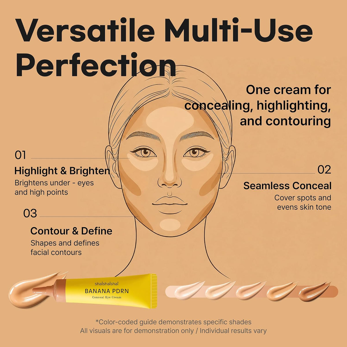 BANANA PDRN Conceal Eye Cream CARAMEL