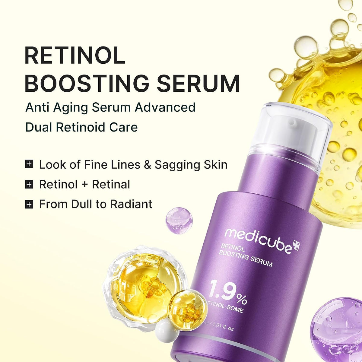 Retinol NMN Boosting Serum – Συσφικτικός Ορός Ρετινόλης για Πόρους & Λεπτές Γραμμές