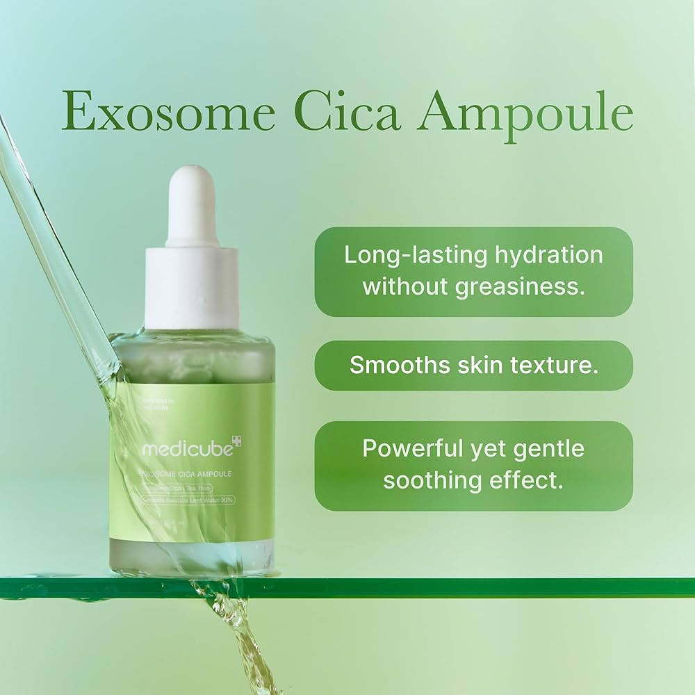Exosome Cica Ampoule – Ενισχυμένος Ορός Καταπράυνσης & Ενυδάτωσης