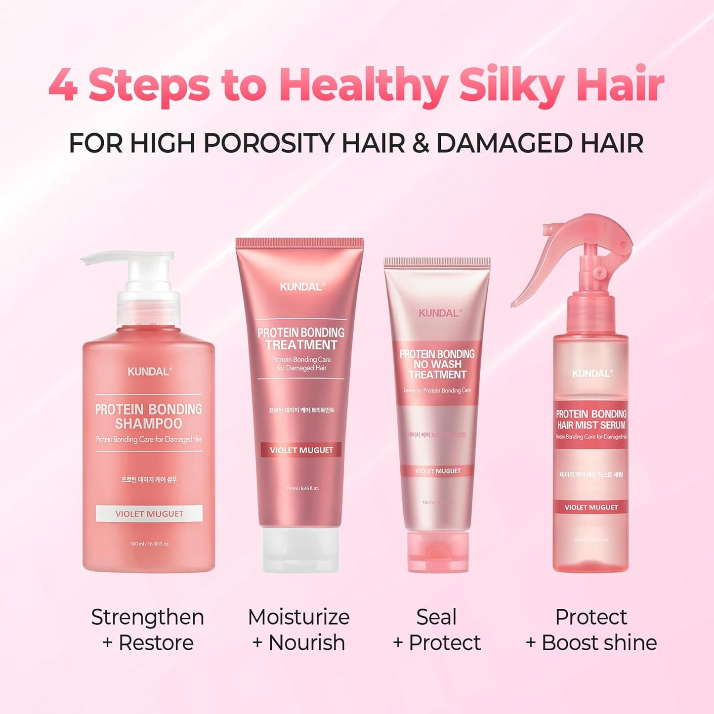 Protein Bonding Care Hair Mist Violet Muguet