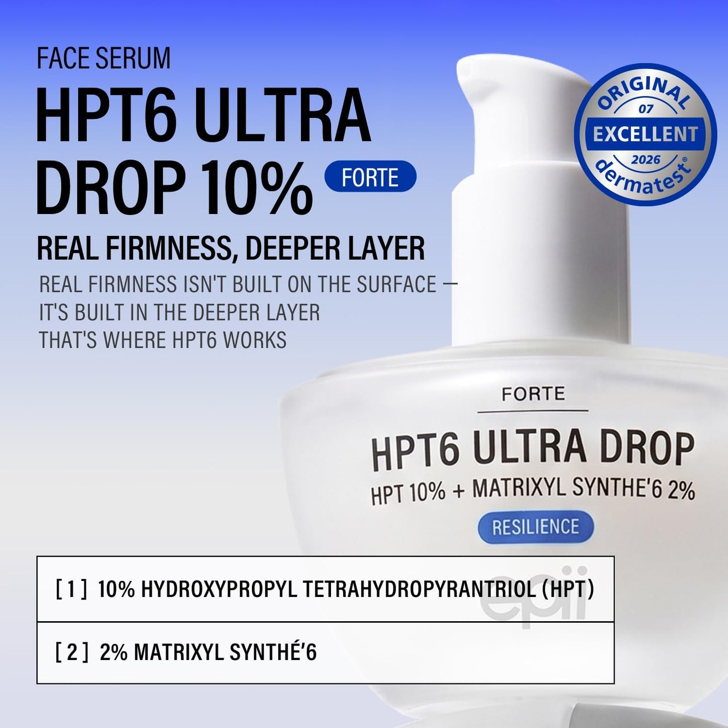 HPT6 Ultra Drop 10% – Εντατικός Συσφικτικός Peptide Serum με 10% HPT & 2% Matrixyl Synthé’6 για Ρυτίδες & Ελαστικότητα