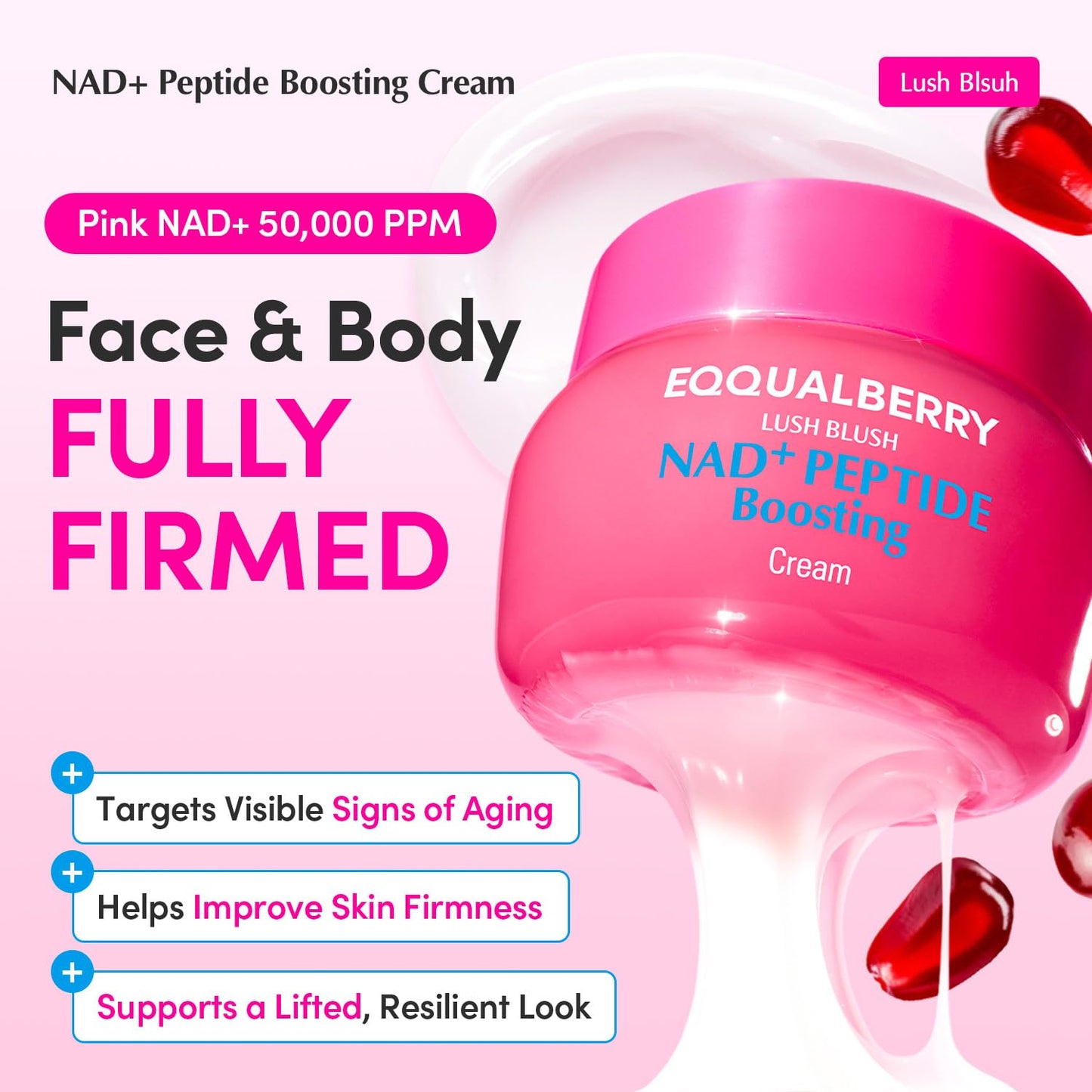 NAD+ Peptide Boosting Cream – Αντιγηραντική Κρέμα Σύσφιξης για Ελαστικότητα & Lifting