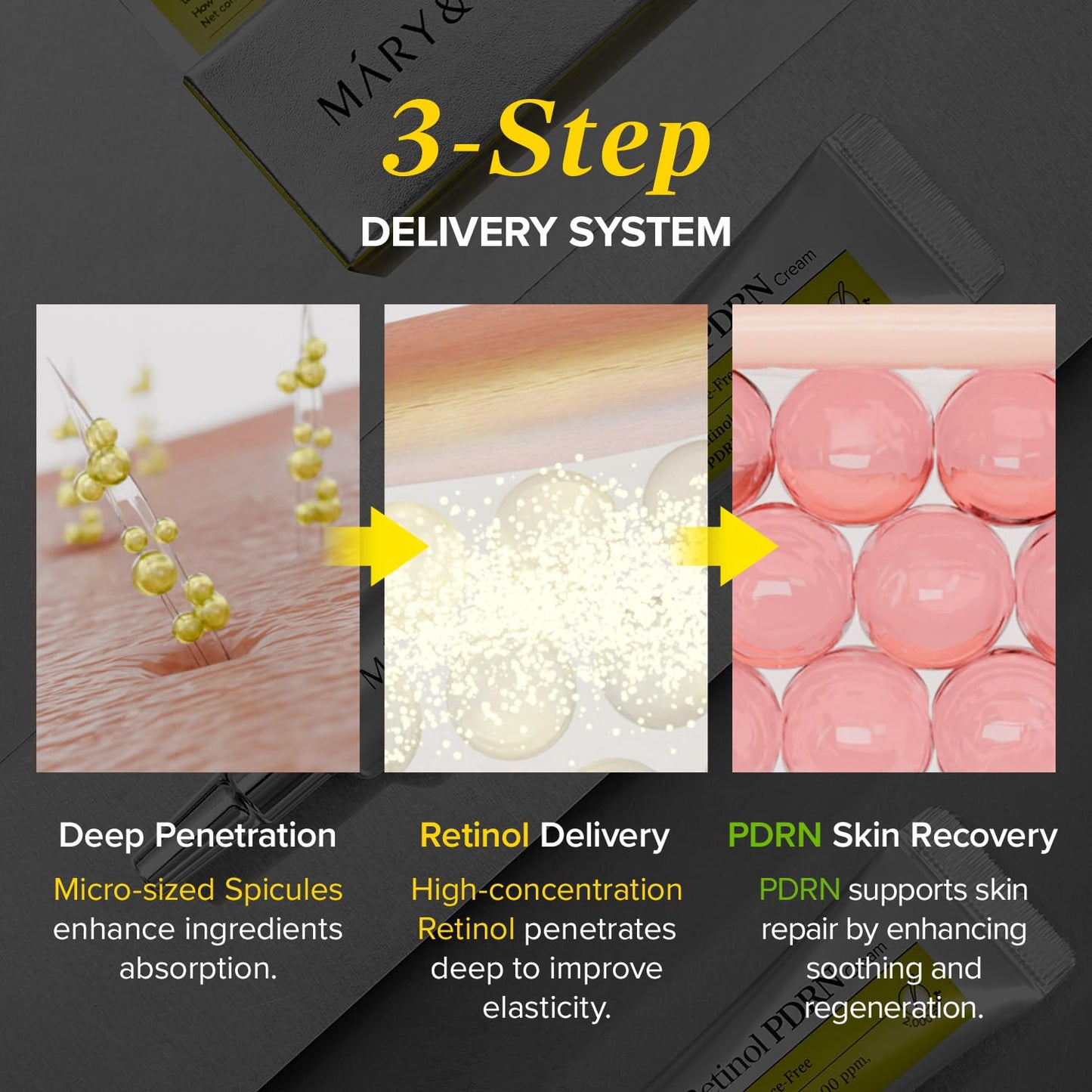 Spicule Retinol PDRN Cream - Κρέμα Αναγέννησης για Πόρους, Ρυτίδες & Ομοιόμορφη Όψη