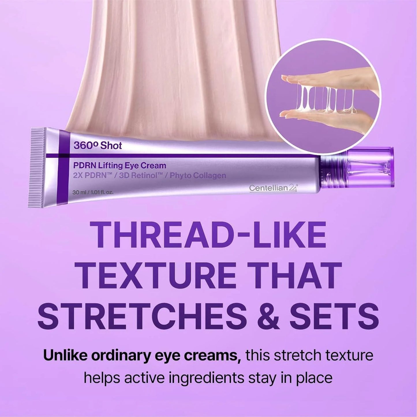 360º Shot PDRN Lifting Eye Cream – Συσφικτική Κρέμα Ματιών με PDRN, Ρετινόλη & Κολλαγόνο