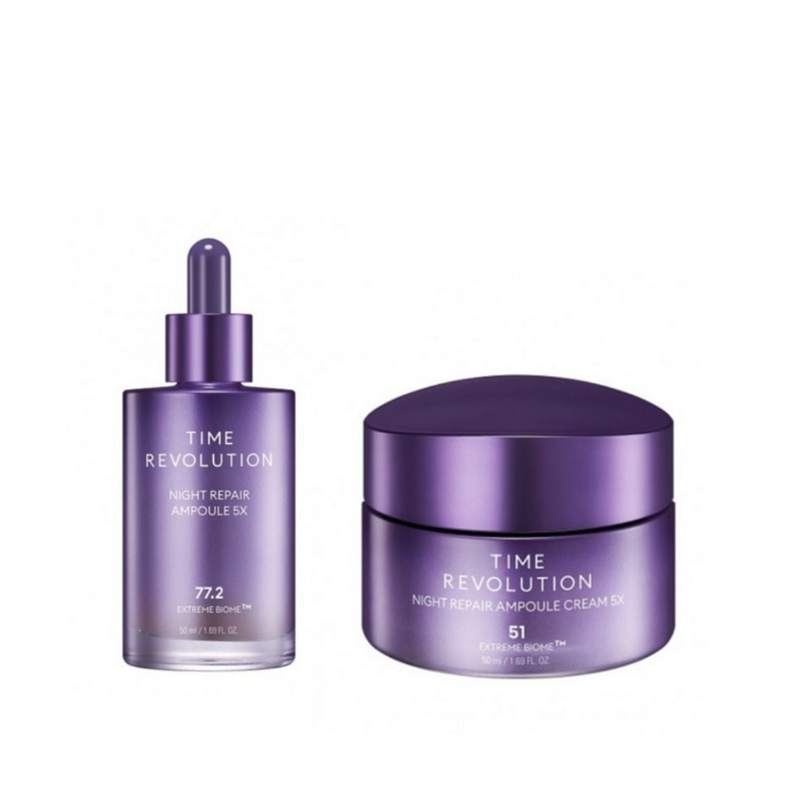 Time Revolution Night Repair Duo Set - Σετ κορυφαίας θεραπείας αντιγήρανσης με προβιοτικά πέμπτης γενιάς