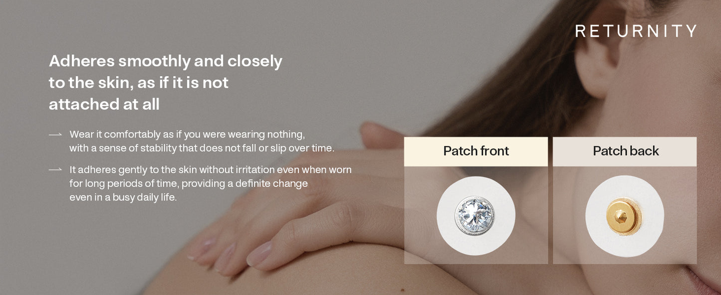 Ear Therapy Acupressure Patch Pearl - Διακοσμητικά Αυτοκόλλητα Πιεσοθεραπείας για Ευεξία