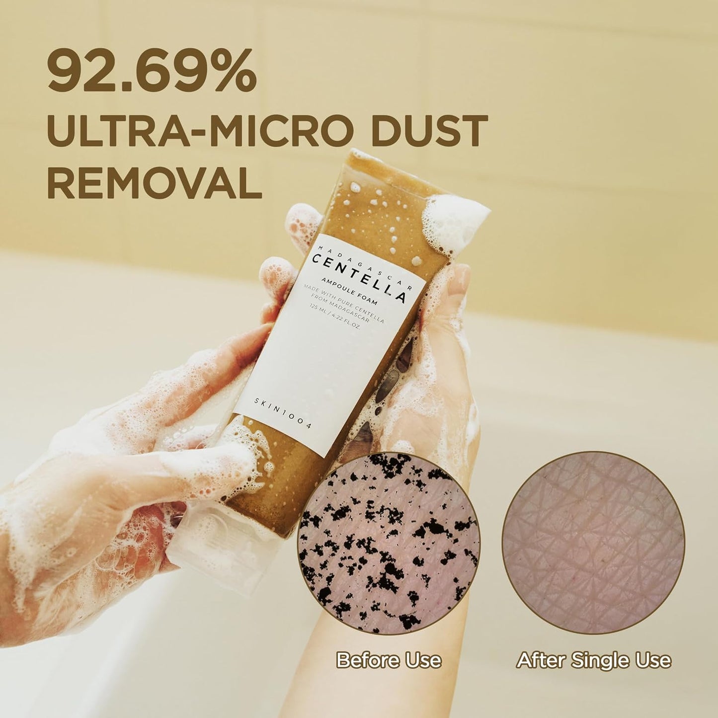 Madagascar Centella Ampoule Foam - Καταπραϋντικός αφρός καθαρισμού