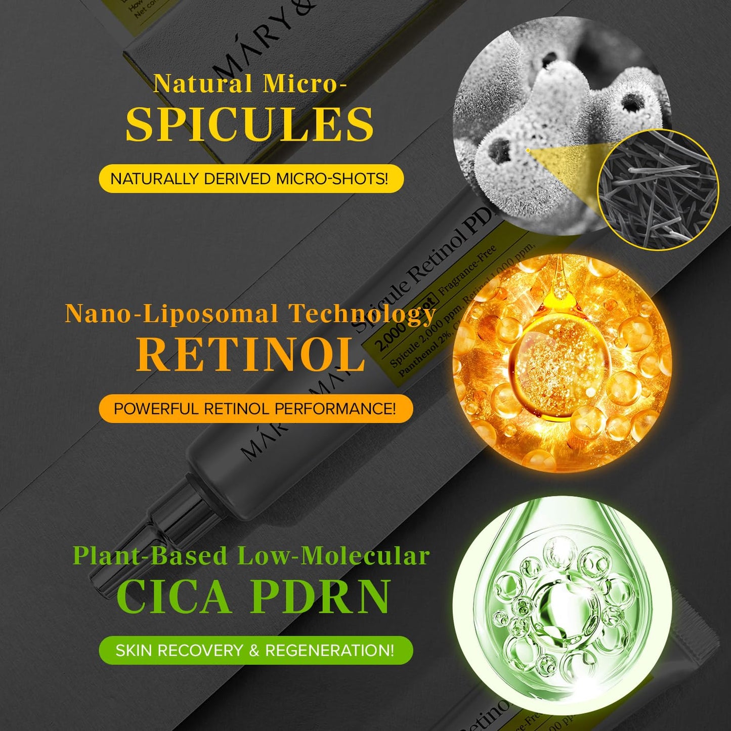 Spicule Retinol PDRN Cream - Κρέμα Αναγέννησης για Πόρους, Ρυτίδες & Ομοιόμορφη Όψη