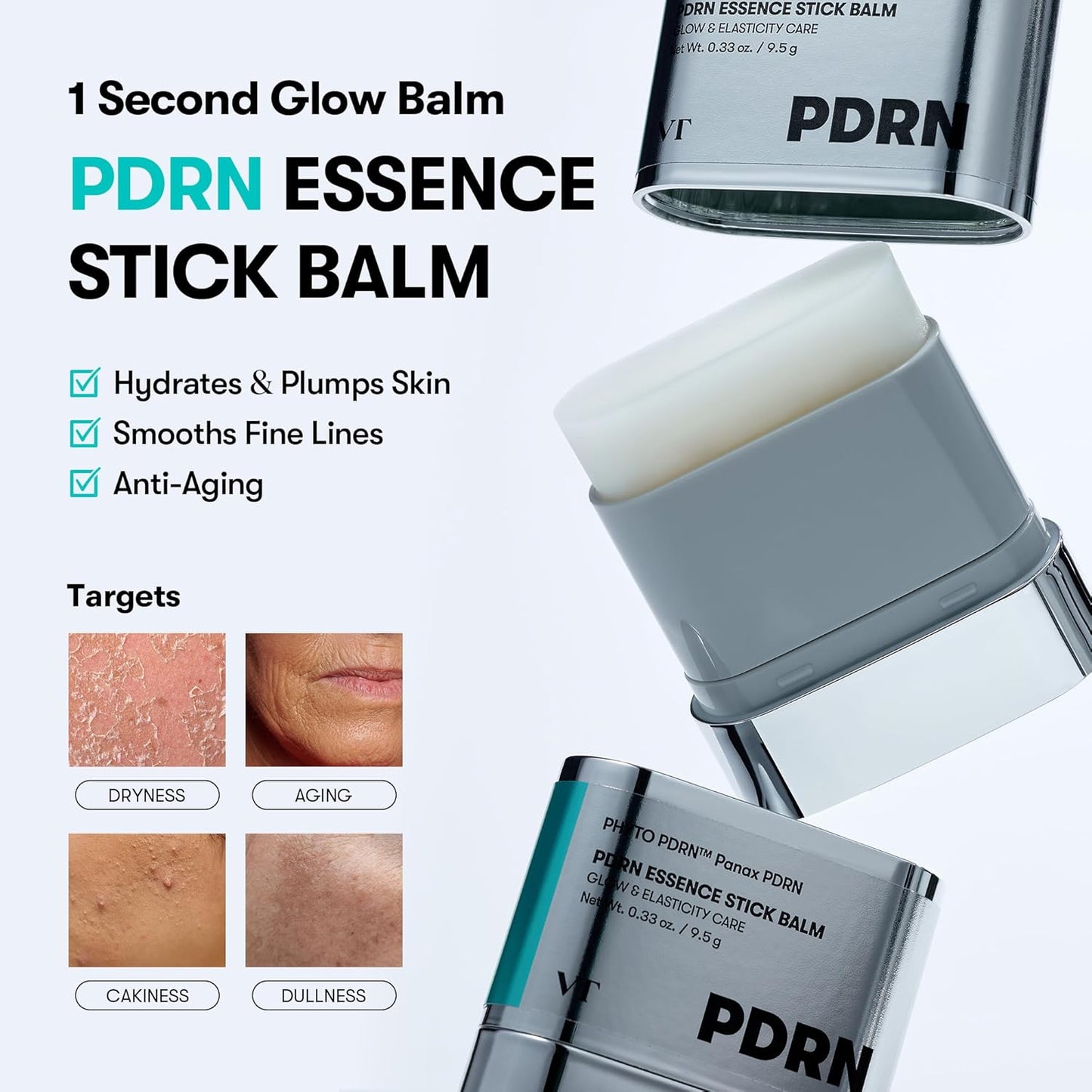 PDRN Essence Stick Balm – Πολλαπλής Χρήσης Balm για Λαμπερή και Σφριγηλή Επιδερμίδα