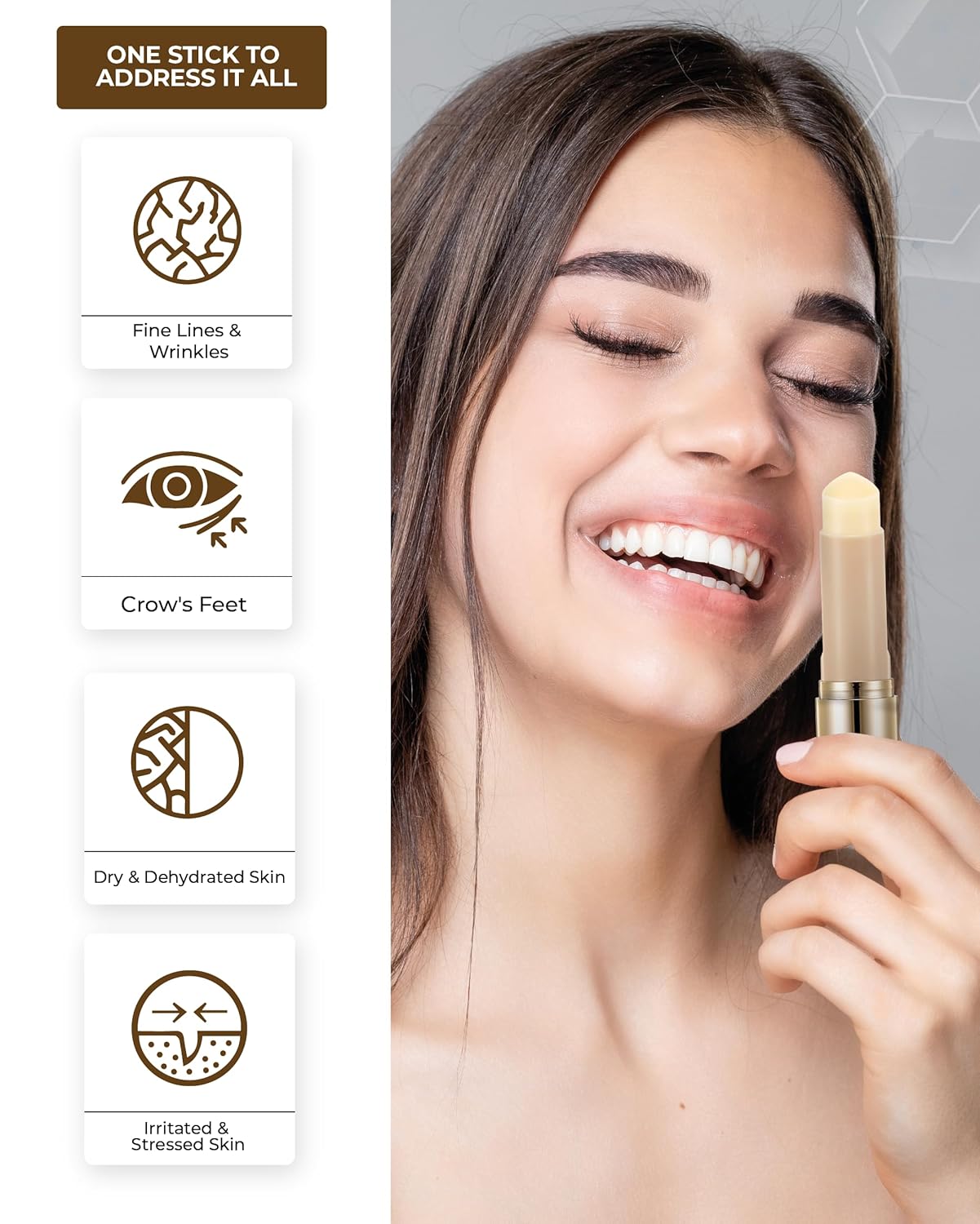 Madeca Wrinkle Capture Stick - Αντιρυτιδικό Balm Stick Σύσφιξης & Ενυδάτωσης