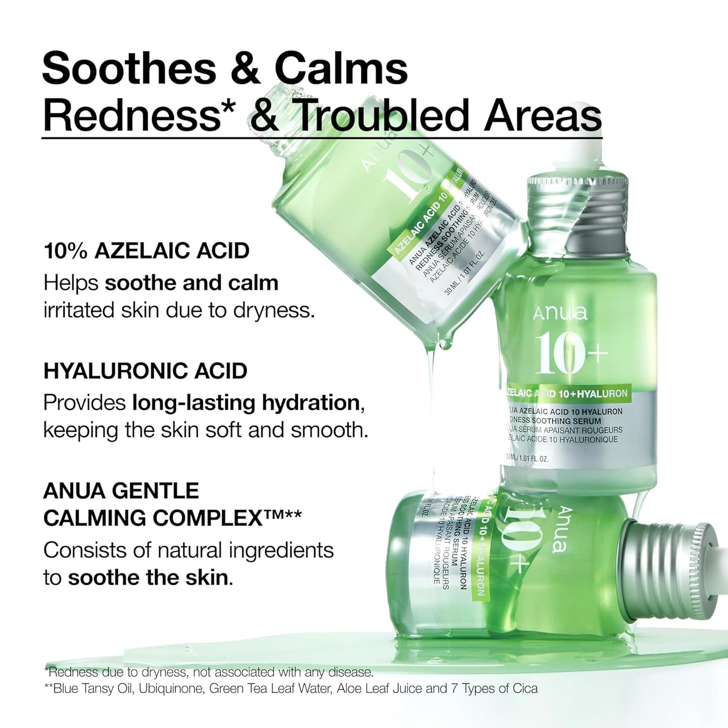 Azelaic Acid 10 Hyaluron Redness Soothing Serum - Καταπραϋντικός ορός για ερεθισμένο δέρμα