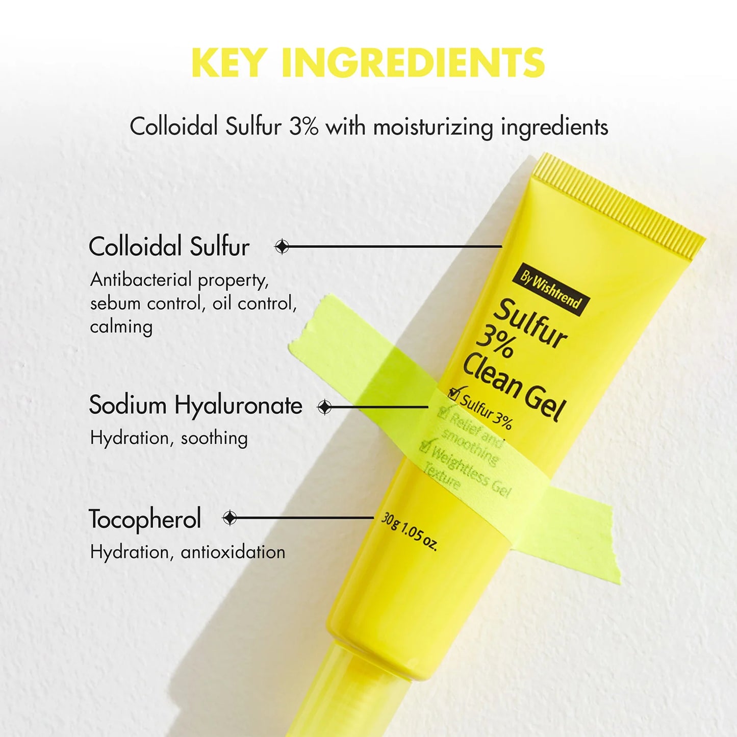 Sulfur 3% Clean Gel - Τζελ με Θείο για Σπυράκια & Λιπαρότητα