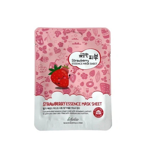 Pure Skin Strawberry Mask Sheet - Ενυδατική και θρεπτική μάσκα