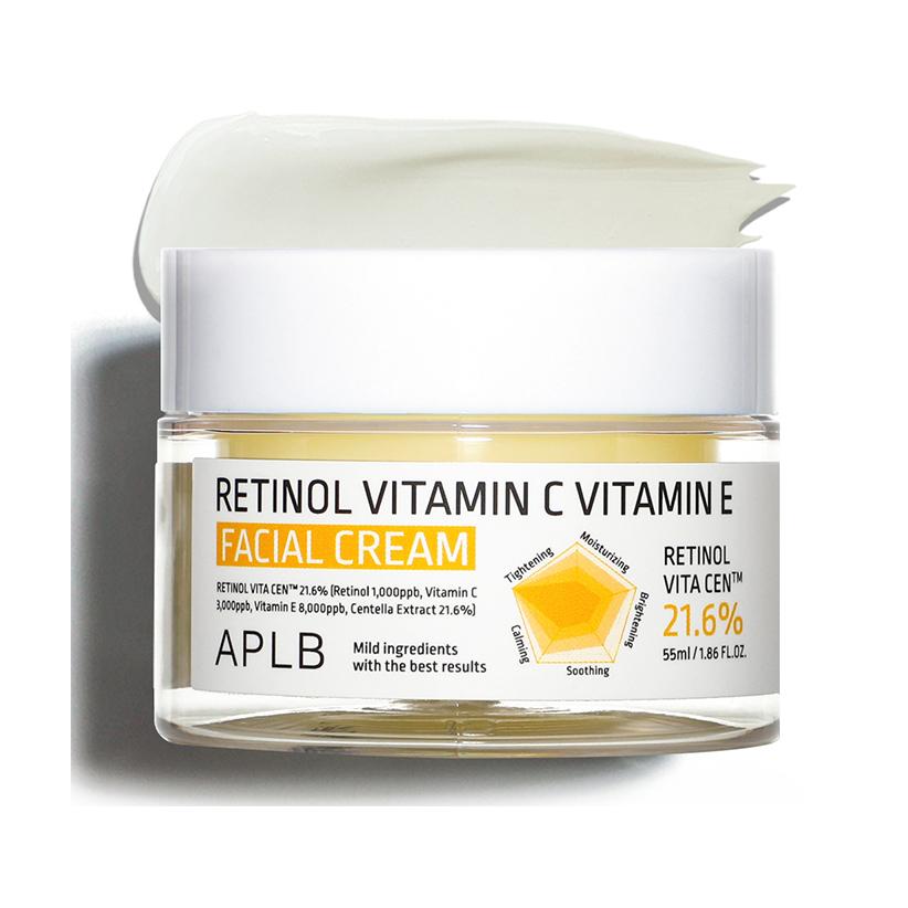 Retinol Vitamin C Vitamin E Facial Cream – Κρέμα Αναζωογόνησης & Αντιγήρανσης