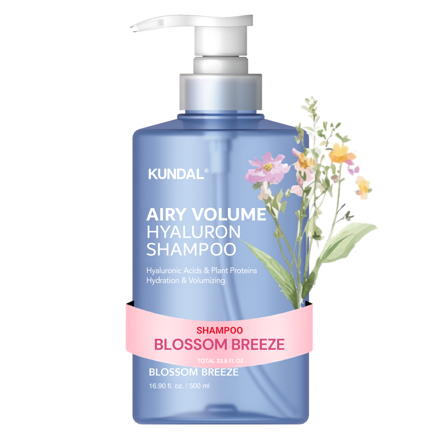 Airy Volume Hyaluron Shampoo Blossom Breeze 