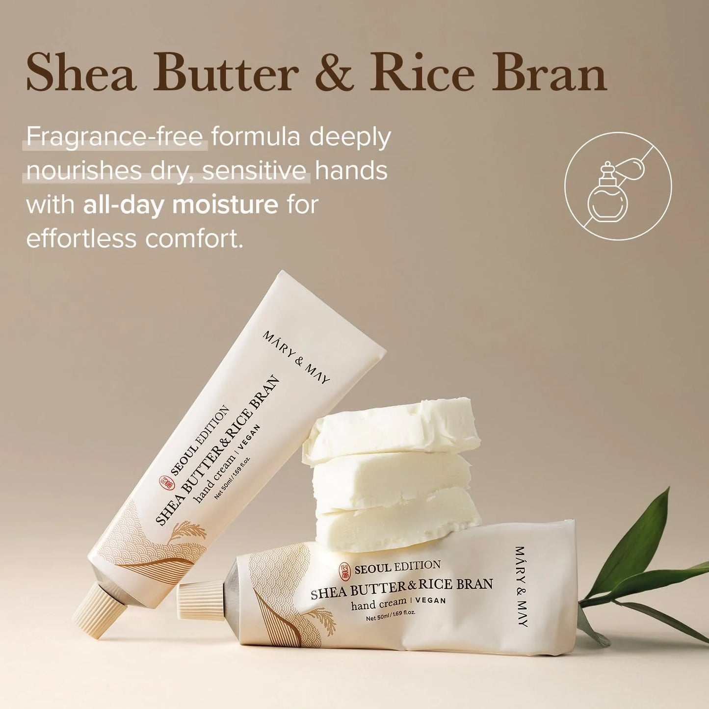 Shea Butter & Rice Bran Hand Cream