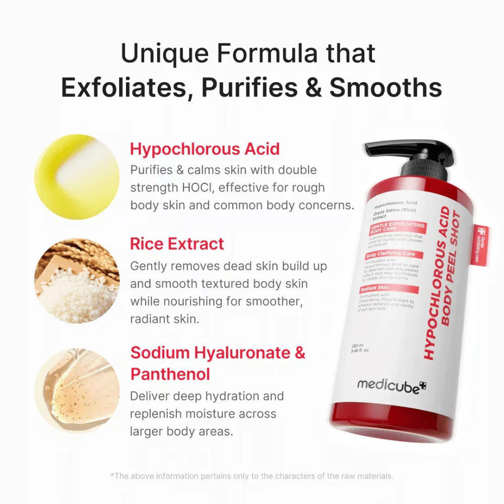 Hypochlorous Acid Body Peel Shot