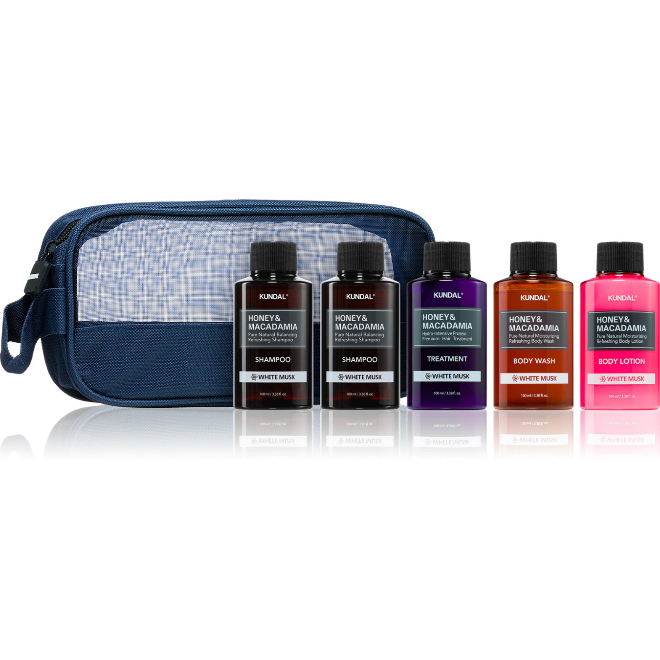 Honey & Macadamia Travel Kit White Musk
