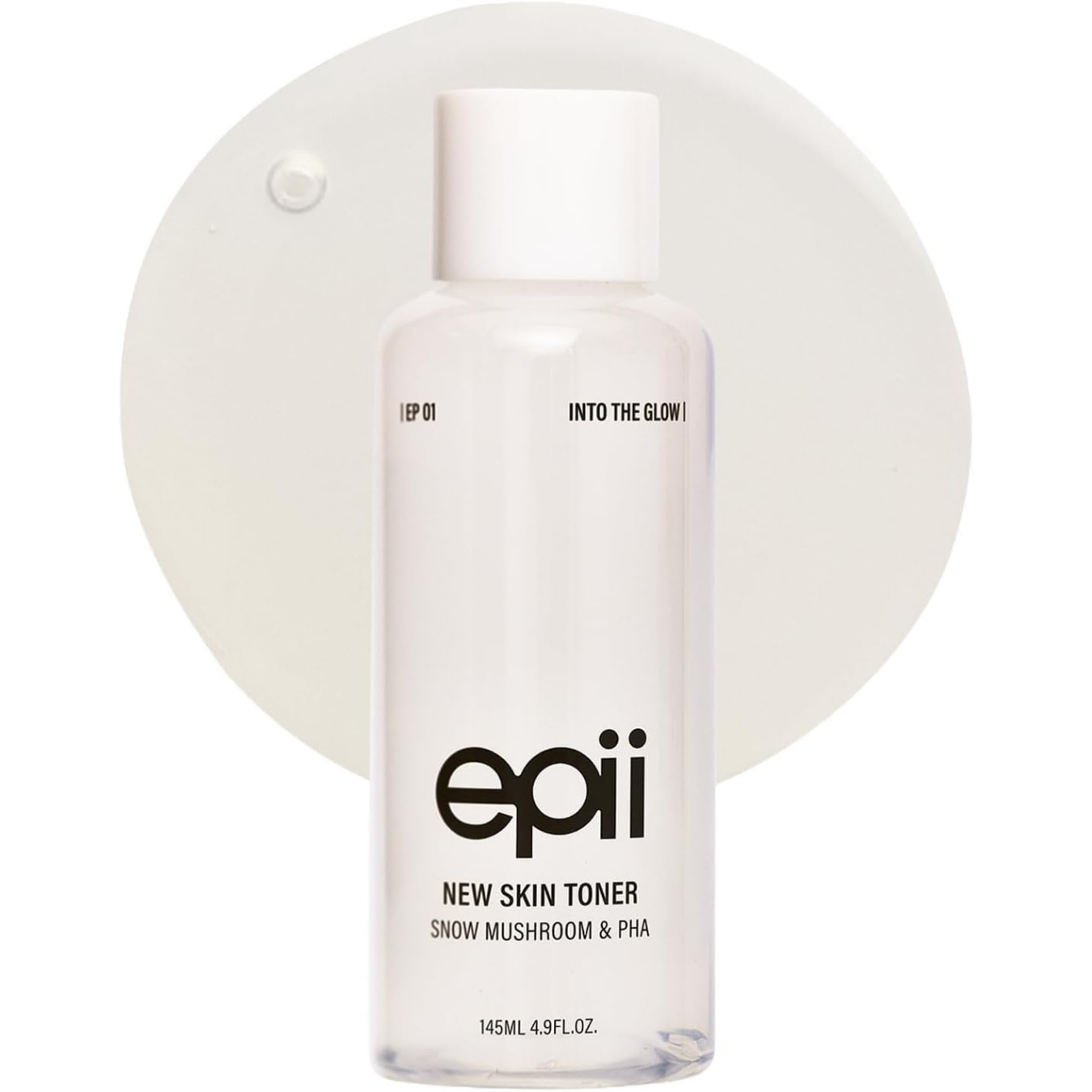 New Skin Toner – Ενυδατικό & Ήπια Απολεπιστικό Toner Λάμψης με 5% PHA, Snow Mushroom & Υαλουρονικό Οξύ