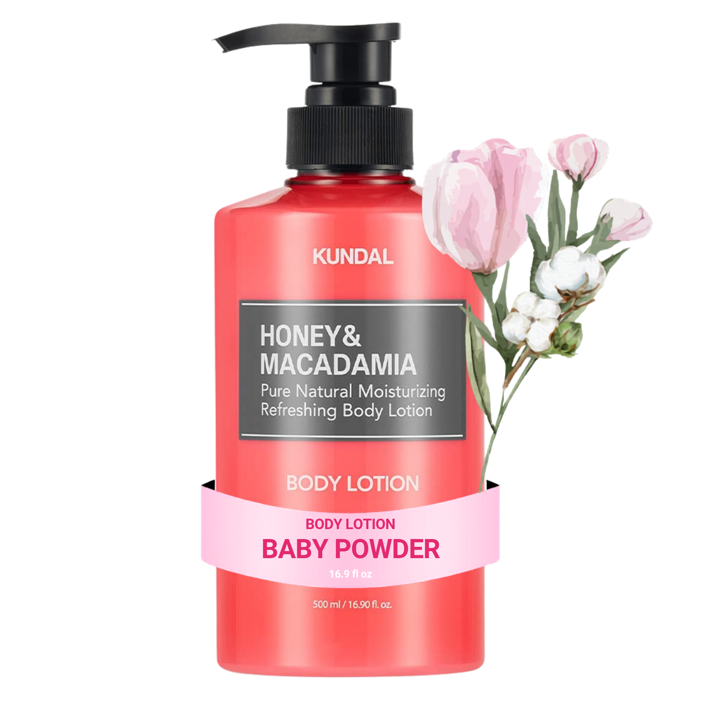 Honey & Macadamia Pure Body Lotion Baby Powder