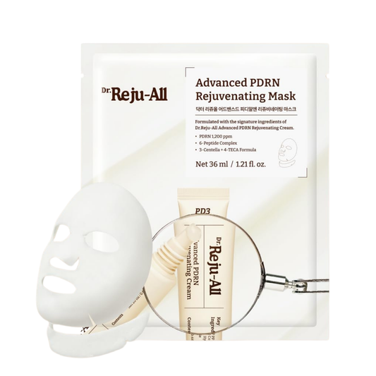 Advanced  PDRN Rejuvenating Mask - Αναζωογονητική Μάσκα Προσώπου & Λαιμού με PDRN, Κολλαγόνο & Πεπτίδια