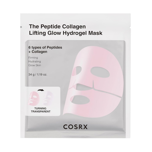 Peptide Collagen Glow Hydrogel Mask - Μάσκα Προσώπου για Σύσφιξη, Ανόρθωση & Λάμψη