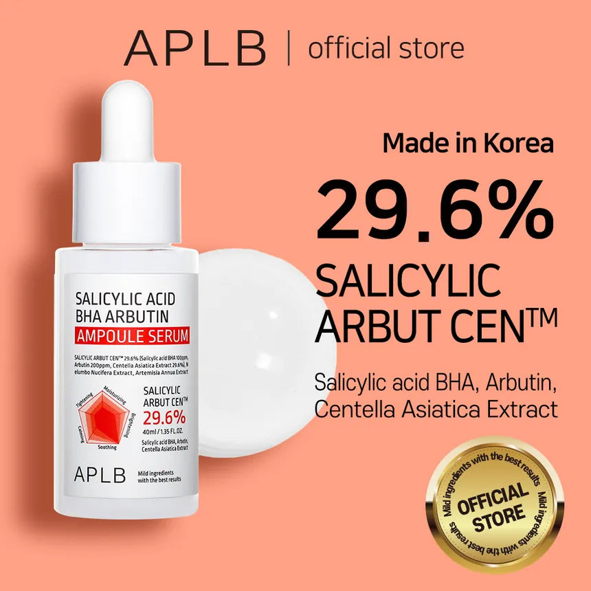 Salicylic Acid BHA Arbutin Ampoule Serum - Απολέπιση, καθαρισμός πόρων & φωτεινή επιδερμίδα