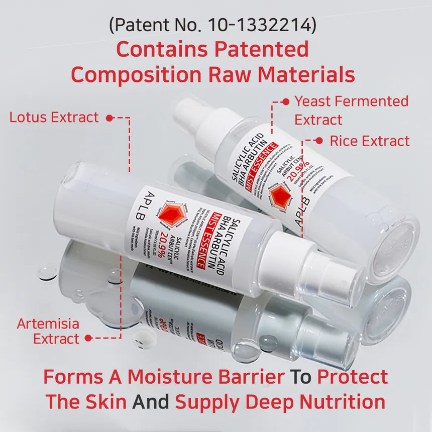 Salicylic Acid BHA Arbutin Mist Essence - Εξισορροπητικό Mist για Ακμή και Πόρους