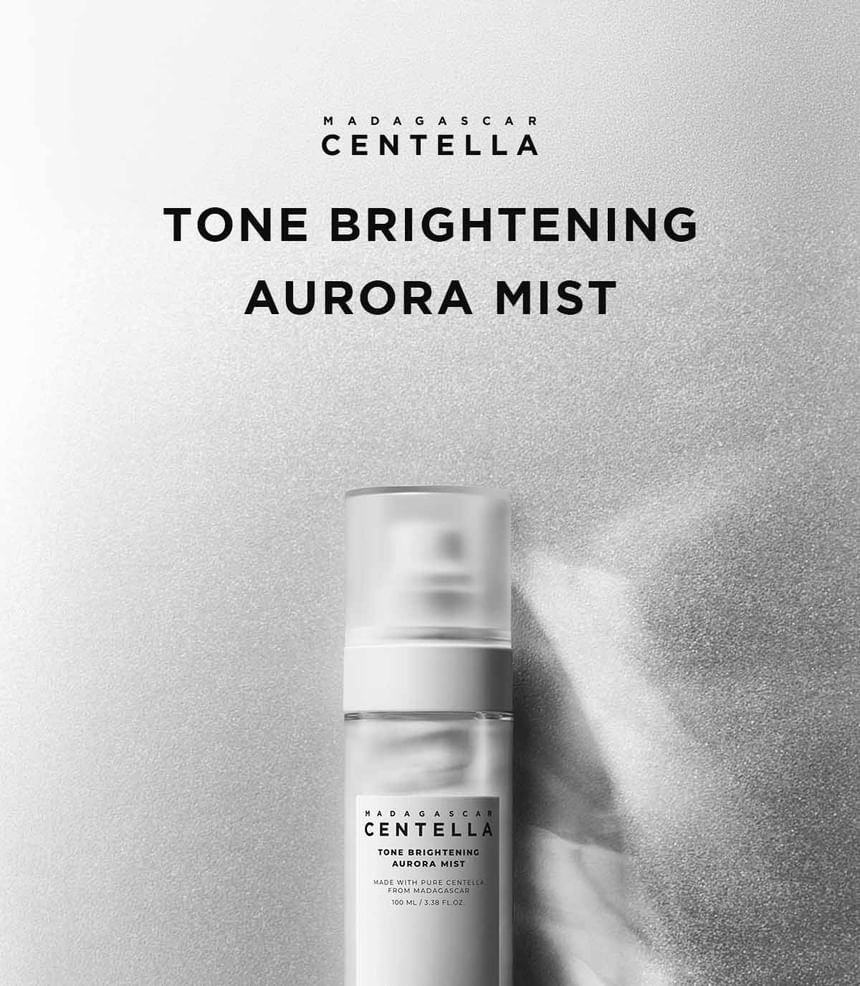 Madagascar Centella Tone Brightening Aurora Mist – Ενυδατικό Face Mist Λάμψης & Ομοιόμορφου Τόνου